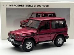 1:18 Mercedes-Benz G500 SWB 1998 Red 76113 - Autoart