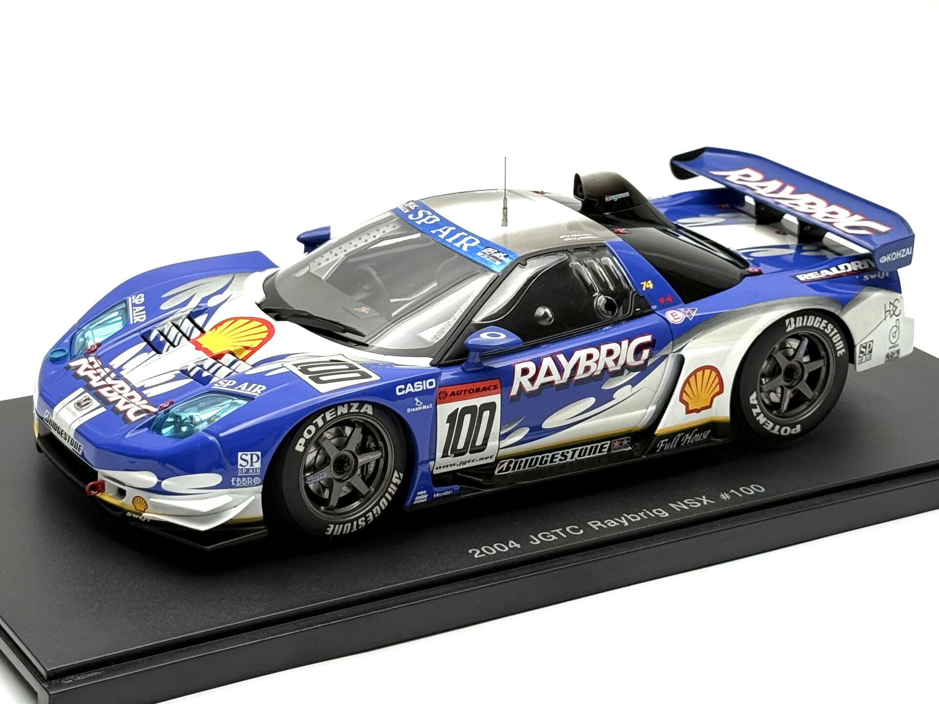 1:18 Honda NSX JGTC 2004 RAYBRIG #100 Shell 80497 - Autoart