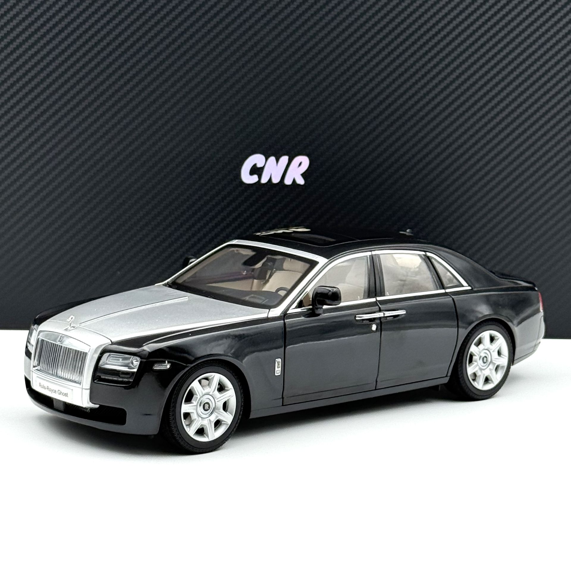 1:18 Rolls-Royce Ghost Diamond Black - Kyosho