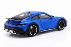 1:18 Porsche 911 992 Dakar Blue 2022 - Minichamps