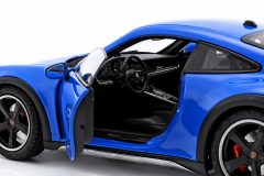 1:18 Porsche 911 992 Dakar Blue 2022 - Minichamps