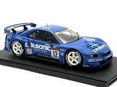 1:18 Nissan Skyline R34 GT-R 2002 Suzuka Winner Calsonic - Autoart