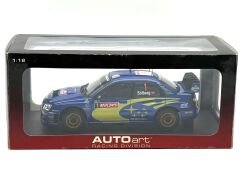 1:18 Subaru Impreza 2004 Winner Japan Rally Solberg - Autoart