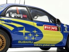 1:18 Subaru Impreza 2004 Winner Japan Rally Solberg - Autoart