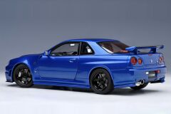 1:18 Nissan Skyline GT-R R34 Z Tune 2002 Bayside Blue - Autoart