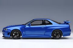1:18 Nissan Skyline GT-R R34 Z Tune 2002 Bayside Blue - Autoart