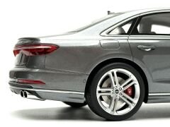 1:18 AUDI S8 A8 Daytona Grey 2020 GT856 - GT Spirit
