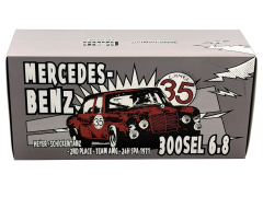 1:18 Mercedes-Benz 300 SEL 6.8 1971 SPA Red Pig - Minichamps