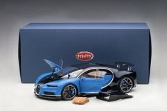 1:18 Bugatti Chiron French Racing Blue 2017 70993 - Autoart