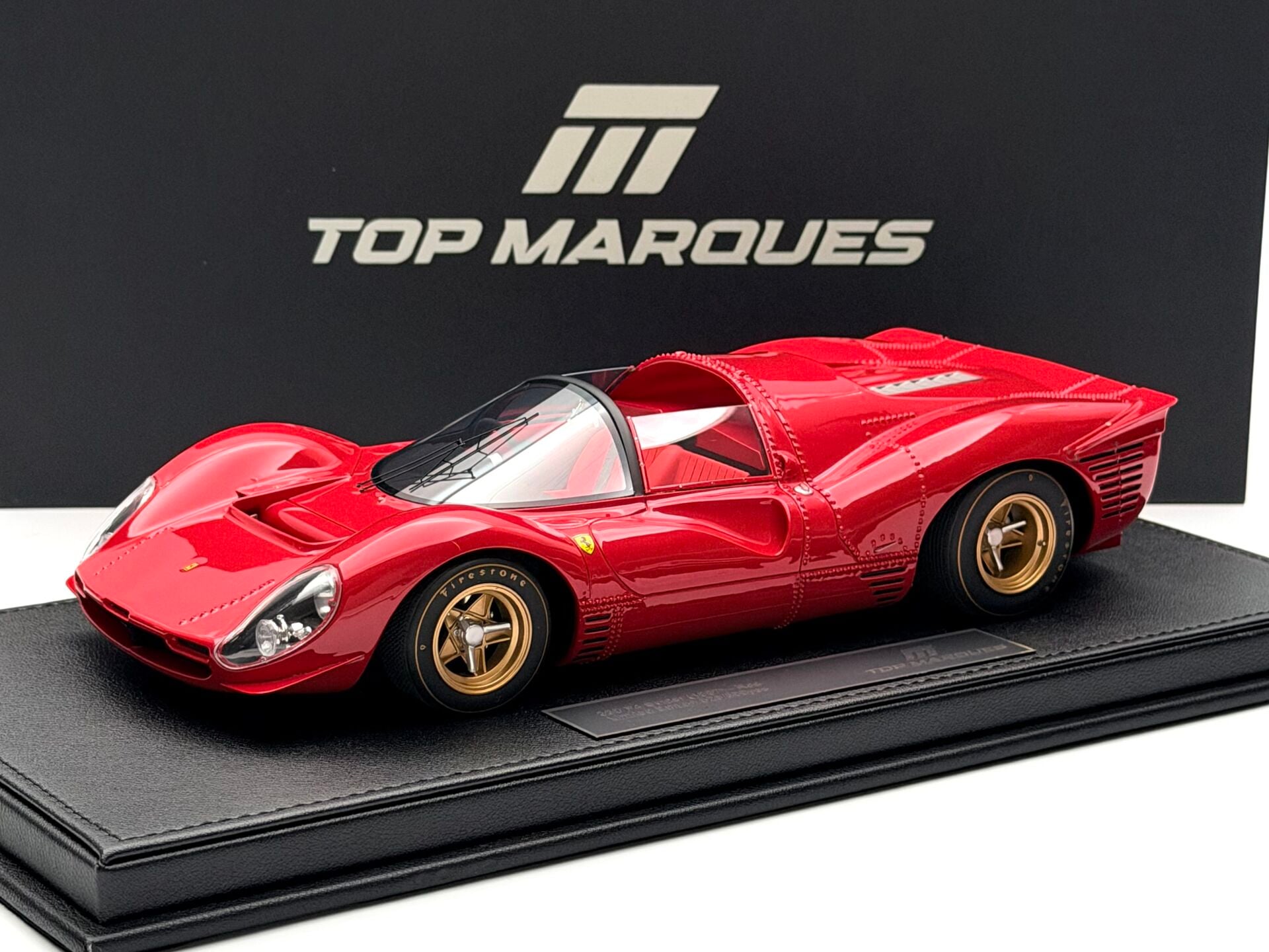 1:18 Ferrari 330 P4 Spider 1967 Red - Top Marques