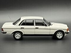 1:18 Mercedes-Benz 200 W123 with AMG Spoiler White 1980 - Norev