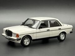 1:18 Mercedes-Benz 200 W123 with AMG Spoiler White 1980 - Norev