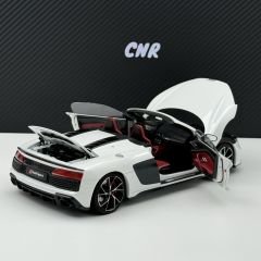 1:18 AUDI R8 Spyder V10 White 2021 - KengFai