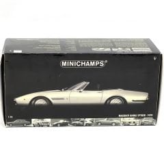 1:18 Maserati Ghibli Spyder 1970 Silver - Minichamps