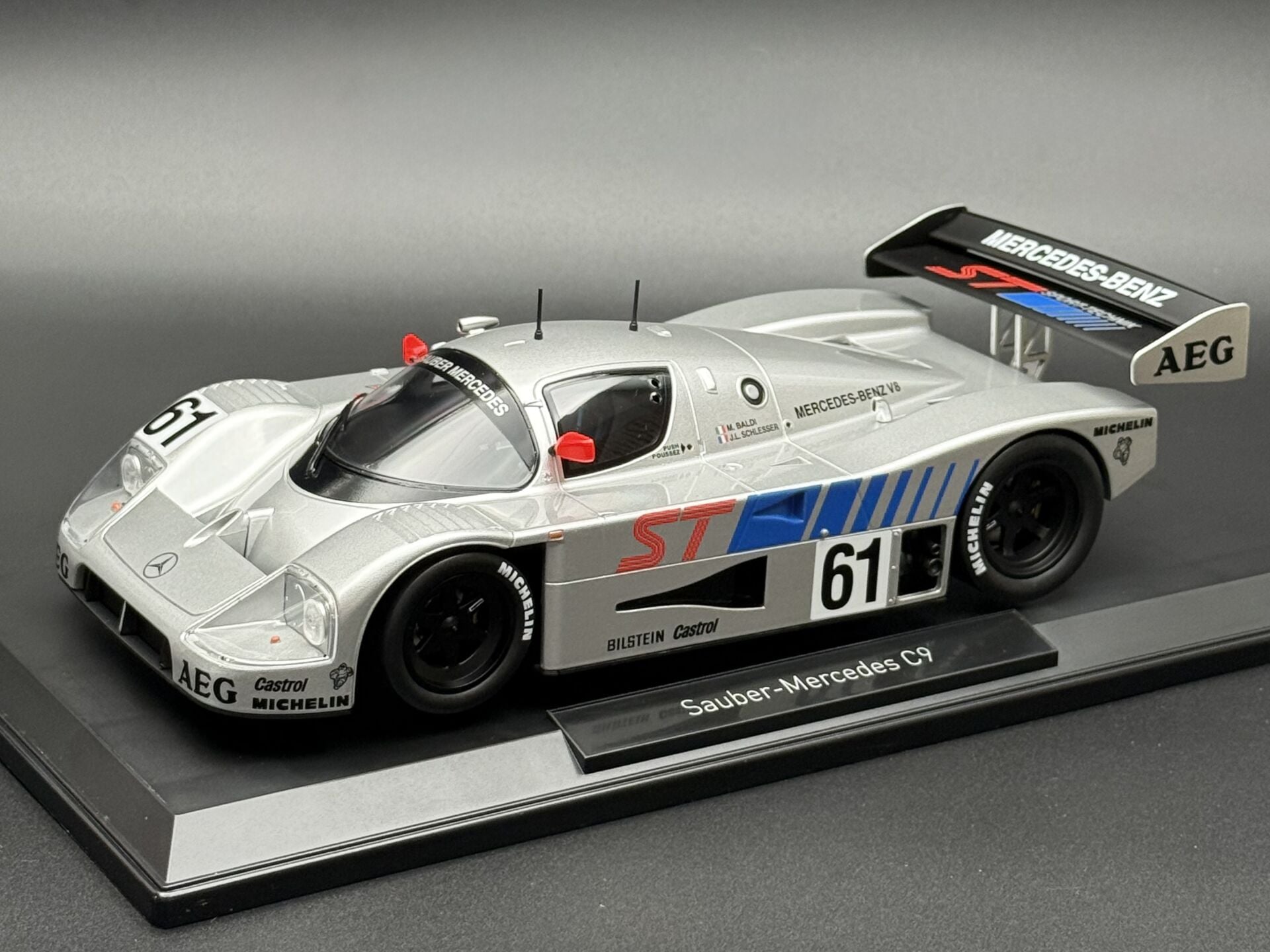 1:18 Sauber Mercedes C9 Suzuka Winner 1989 BALDI - Norev