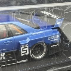 1:18 Nissan Skyline ER34 LBWK Super Silhouette 2020 Blue - INNO
