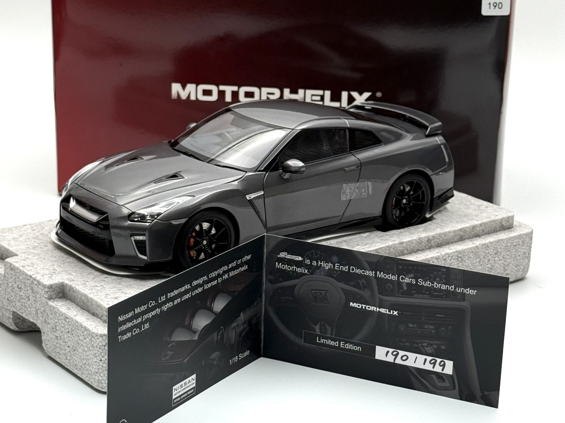 1:18 Nissan GT-R R35 Track Edition By Nismo T Spec 2022 - Motorhelix