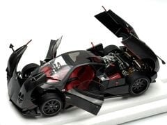 1:18 Pagani Zonda F 2005 Gloss Carbon Black - Almost Real