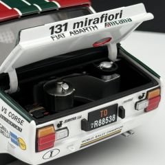 1:18 FIAT 131 Abarth Team Alitalia Portugal Rally 1978 - Kyosho
