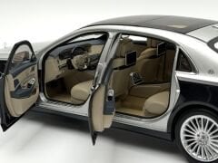 1:18 Mercedes-Maybach S Class S650 W222 Black/Silver 2018 - Norev