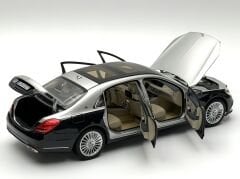 1:18 Mercedes-Maybach S Class S650 W222 Black/Silver 2018 - Norev