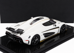 1:18 Koenigsegg Regera Pearl White High End Resin - FrontiArt