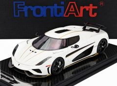 1:18 Koenigsegg Regera Pearl White High End Resin - FrontiArt