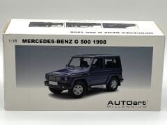 1:18 Mercedes-Benz G Class G500 Blue 76114 - Autoart
