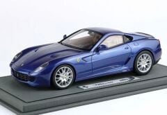 1:18 Ferrari 599 GTB Manual Gear Blu Mirabeau 2006 - BBR Models