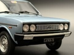 1:18 FIAT 131 Mirafiori 1600 Special 1974 Blue Met - Laudo Racing