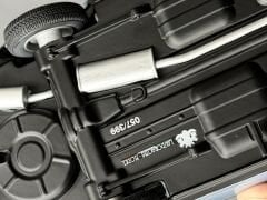 1:18 FIAT 131 Mirafiori 1600 Special 1974 Blue Met - Laudo Racing