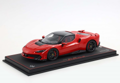 1:18 Ferrari 296 Speciale Rosso Corsa/Black Roof 2025 - BBR Models