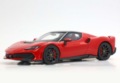 1:18 Ferrari 296 Speciale Rosso Corsa/Black Roof 2025 - BBR Models
