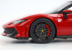 1:18 Ferrari 296 Speciale Rosso Corsa/Black Roof 2025 - BBR Models
