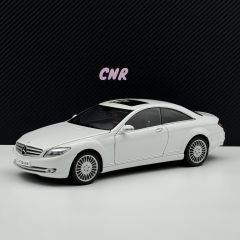 1:18 Mercedes-Benz CL Class CL500 White 76166 - Autoart