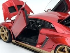 1:18 Lamborghini Aventador LBWK Hyper Red - Autoart