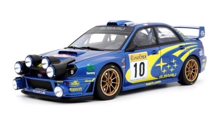 1:18 Subaru Impreza WRC 2002 Monte Carlo #7 Makinen - Otto