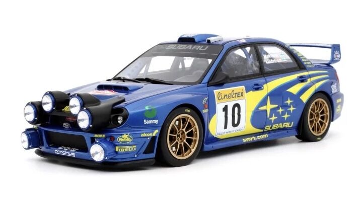 1:18 Subaru Impreza WRC 2002 Monte Carlo #7 Makinen - Otto