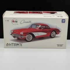 1:18 Chevrolet Corvette C1 1959 Roman Red - Autoart