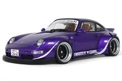1:18 Porsche 911 993 RWB Army Girl Purple GT562 - GT Spirit