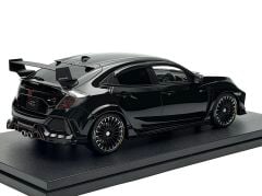 1:18 Honda Civic FK8 Mugen Type R Black - POP RACE