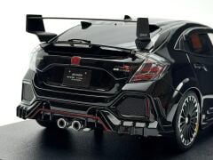 1:18 Honda Civic FK8 Mugen Type R Black - POP RACE
