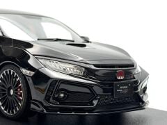 1:18 Honda Civic FK8 Mugen Type R Black - POP RACE