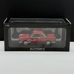 1:18 BMW 700 Sport Coupe Spanish Red 1960 - Autoart