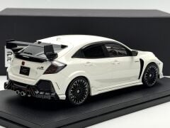 1:18 Honda Civic FK8 Mugen Type R White + Figure - POP RACE