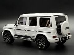 1:18 Mercedes Benz G Class G63 AMG W463 White 2019 - Almost Real