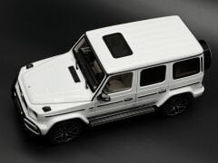 1:18 Mercedes Benz G Class G63 AMG W463 White 2019 - Almost Real