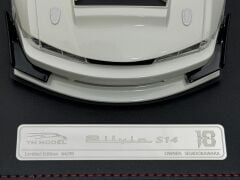 1:18 Nissan Silvia S14 Seiji Ookawara White 99 pcs. - POP RACE
