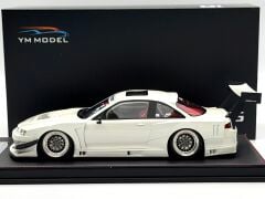 1:18 Nissan Silvia S14 Seiji Ookawara White 99 pcs. - POP RACE