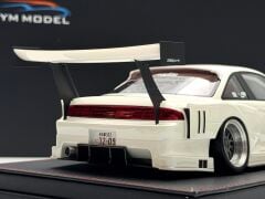 1:18 Nissan Silvia S14 Seiji Ookawara White 99 pcs. - POP RACE